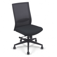 Siège bureautique synchrone Tool - Référence 6850 SB A - réglable en hauteur, tissu et résille, soutien lombaire_3