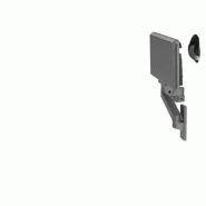 Bras LX Pro pour clavier avec fixation murale (gris foncé)_3