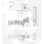 Installation béton fixe avec capacité de 60 m3/h