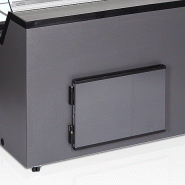 Vitrine pour glace en bac Anthracite RAL 7016 - 184 L | Tefcold - MIRABELLA6_3