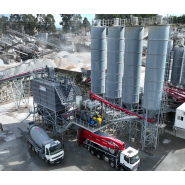 Centrale à béton mobile 120 m3/h - 4 ou 5 trémies d'agrégats et une capacité totale jusqu'à 400m3 - Arcmov_3