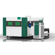 Or-pa - machine de découpe laser 2D à plateforme d'échange - Oree Laser - entièrement fermée - vitesse max 100 m/min_3