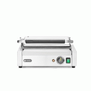 Grill de contact Panini 1/2 rainuré 1/2 lisse 340x230mm HENDI_3