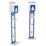 Hydroslim - borne de distribution de gel intelligente Hydrocool - fonctionnelle et personnalisable_3