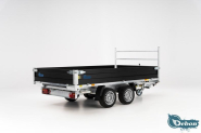 Remorque benne - 3,30 x 1,80m - 3500 kg électrique - debon pw3.3 « black edition » tri-benne_3