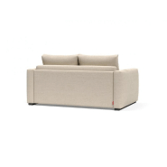 Canapé convertible design avec accoudoirs - COSIAL Innovation Living - Tissu Phobos Latte - 140x202 cm_3