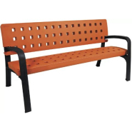 Banc public Modo en plastique 100% recyclable - traité anti-UV, anti-graffitis, sans entretien - 170 cm_3