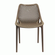 Chaise de restaurant exterieure Air - TAUPE_3
