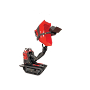 Mini dumper à chenilles CMD - Réf. MDCMD - Moteur Honda GX200 - 550 kg de charge utile_3