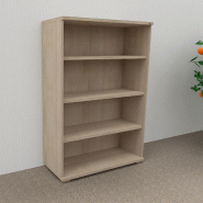 Étagère avec 3 tablettes - Mobel Linea - Acacia clair_3