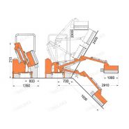Airone-100 broyeur d'accôtement - deleks - largeur de travail 1000 mm_3