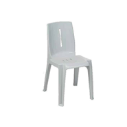 Chaise empilable en polypropylène M2 ou M4 - ROMA - assise pleine ou ajourée, patins antibruit et antidérapants_3