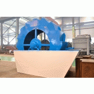 Laveur du sable à roue de 30 tph à 60 tph_3