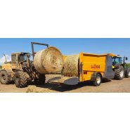 Vue détaillée de la Castor 134-185 avec commande électrique et joystick en cabine