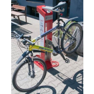 Station de réparation vélo universelle avec cale roue - 22 outils - Résistante intérieur/extérieur_3