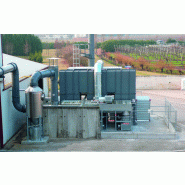 Ctr - Chambre de combustion thermique régénérative pour air pollué - Modèles de 0.5K à 60K avec débit jusqu'à 60 000 m³/h_3