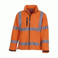 Blouson veste softshell de securite - haute visibilite_3