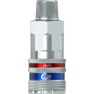 Séries 430 eSafe - DN 8.2 - Coupleur CEJN en acier zingué/laiton - conforme ISO 6150 B_3