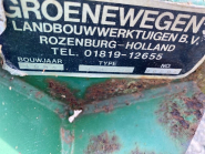 Bineuse agricole Groenewegen - Butteuse à griffes d'occasion - Largeur 2m, 2 rangs_3