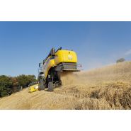 Cx6.90 laterale moissonneuse batteuse - new holland -trémie capacité / version hillside (l) 9 300_3