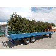 Plateau fourrager 6 roues - Robust 2000 - longueur 10 m - châssis renforcé - PTAC 14 270 kg_3