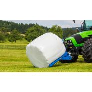 Btgha - Fourche à balles rondes avec redresseur - Goewell - Poids 125 kg - Pour balles de 1,00 à 1,80 m de diamètre_3