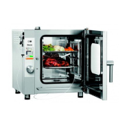 Four mixte à vapeur professionnel avec commande électronique et 5 glissières au format 2/3 gn - silversteam 5230d réf. 117623 bartscher_3