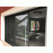 Solution de moustiquaire plissée pour grandes fenêtres et ouvertures