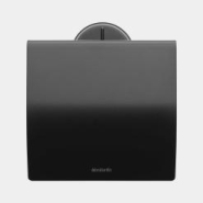 Porte-rouleau de papier hygiénique -Profile - Black Brabantia UGS483400 - Acier - Installation facile - Garantie 10 ans_3