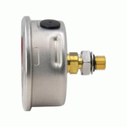 G2533SR, Manomètre, 63 mm Face, Montage arrière, Bain de glycérine, 200 bar pression maximale_3