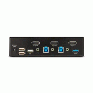 Switch KVM DisplayPort 2 Ports - 8K 60H/4K 144Hz, àÉcran Unique, DisplayPort 1.4, 2 Ports USB 3.0, 4x_3