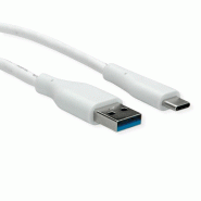 VALUE Câble USB 3.2 Gen 1, A-C, M/M, blanc, 3 m_3