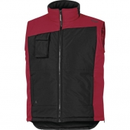 Gilet sans manche en polyester Pongee enduit PVC - Fidji2 - chaud et confortable avec doublure polaire et 4 poches_3