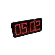 Horloge numérique à LED rouge, étanche IP66 avec ajustement automatique de la luminosité - Huchez - RA20 LPOE_3