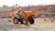 Dumper compact - D201RHGS - Ausa - capacité 2 tonnes - pelle autochargeable - benne rotative - traction 4x4_3