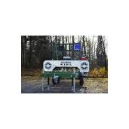 Green Monster Wide - scierie mobile 2022 - Vallée Forestry Equipment - châssis 20 pi - moteur Honda 24 HP_3