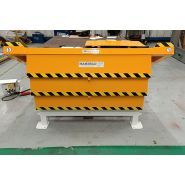 Inclineur de caisse - Inclinaison hydraulique 30° - Charge 500 kg - Plateau sur mesure_3