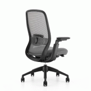 Fauteuil ergonomique synchrone avec accoudoirs iris - avec têtière_3