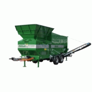 Crible trommel Zemmler MS 3200 avec mailles de 2 à 80 mm