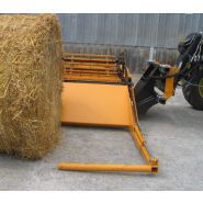 Delta dérouleuse pailleuse télescopique - emily - diamètre de déroulage 1m00 à 1m80_3