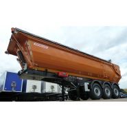 Remorque benne durable Fruehauf pour usage intensif sur chantiers