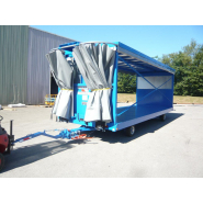 Remorque industrielle Super structure pour le transfert de pièces automobiles - Capacité 6 T - MILOCO: 1919_3