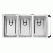 Bain-marie mobile 3x GN 1/1 - Buffalo - JB984_3