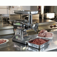 Hachoir à viande électrique professionnel INOX  - TS12 - 200 kg/h | Fama Industrie_3