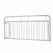 Barrière 2m support 10 vélos-mobile / pliante-tube 35mm_3