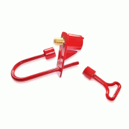 Cadenas Pompier Clé Triangle 11 mm_3
