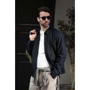 Veste unisexe - Bleu marine foncé - Detroit - Élégance classique et robuste - Nimbus_3