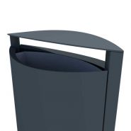 Poubelle publique FalcoKronos - 50L - Falco - Design moderne_3