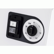 Pétrin spirale tête fixe 22L / 18 KG - moteur monophasé - 17 kg de pâte - Référence IBM20_3