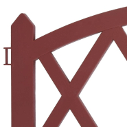 Vidaxl bordures de pelouse 17 pcs rouge 10 m pp 318296_3